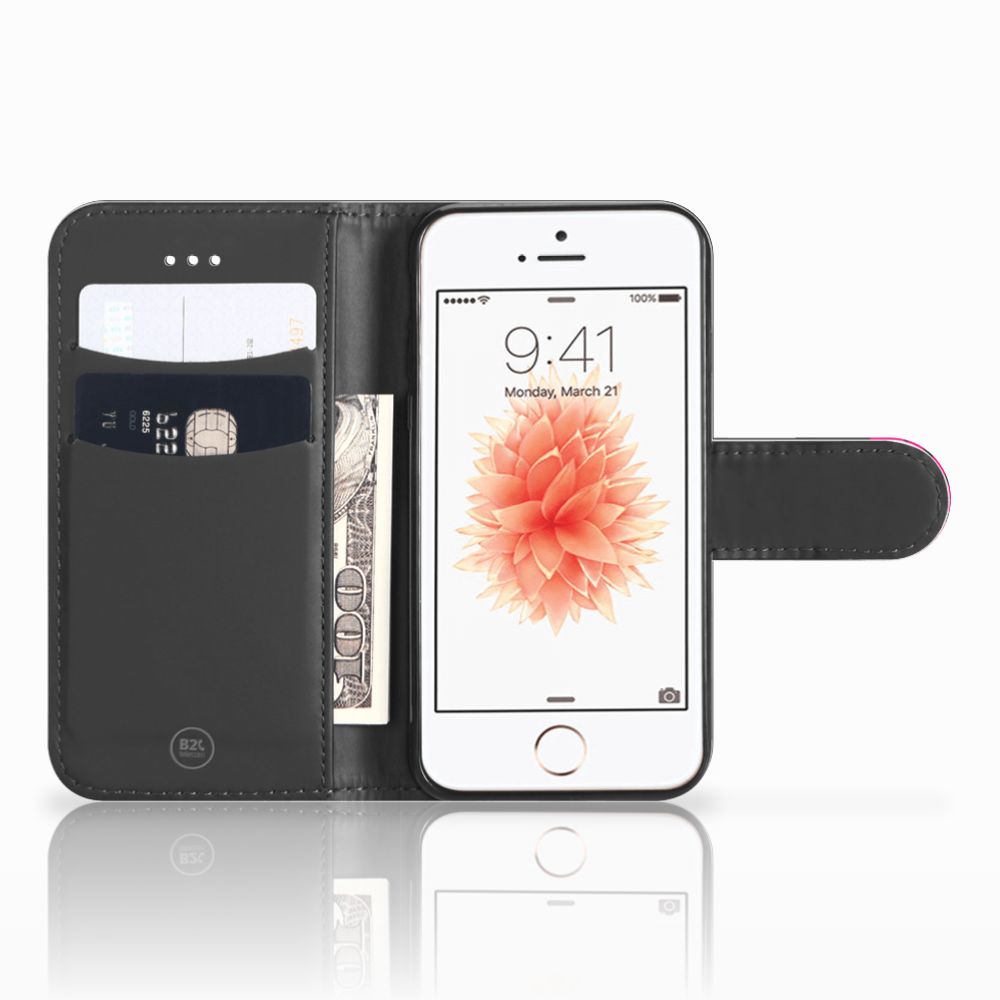 Apple iPhone 5 | 5s | SE Hoesje met naam Woke Up - Origineel Cadeau Zelf Maken