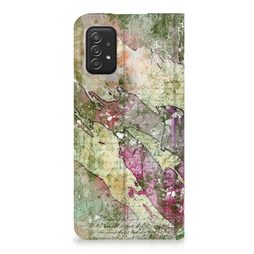 Bookcase Samsung Galaxy A03s Letter Painting - B2C Telecom