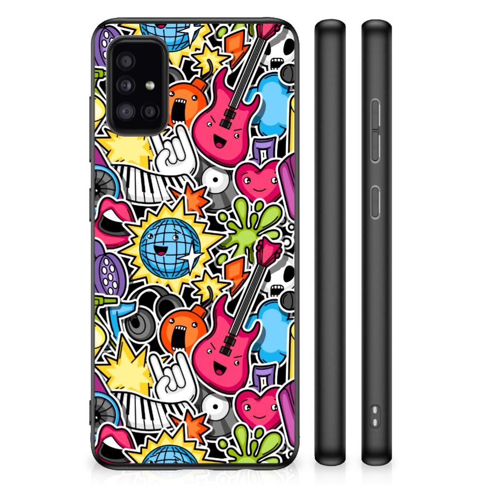 Samsung Galaxy A51 TPU Bumper Case Punk Rock