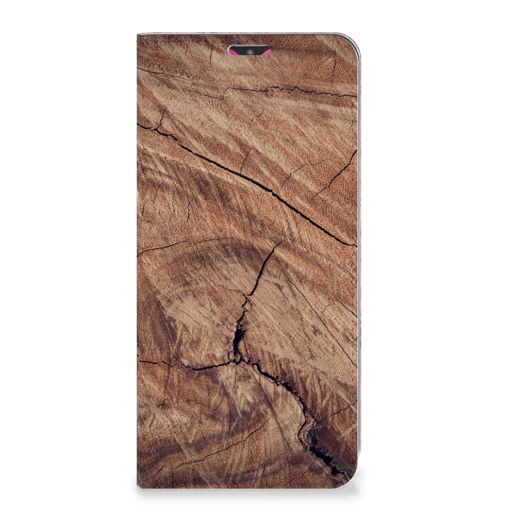 Samsung Galaxy M20 Book Wallet Case Tree Trunk