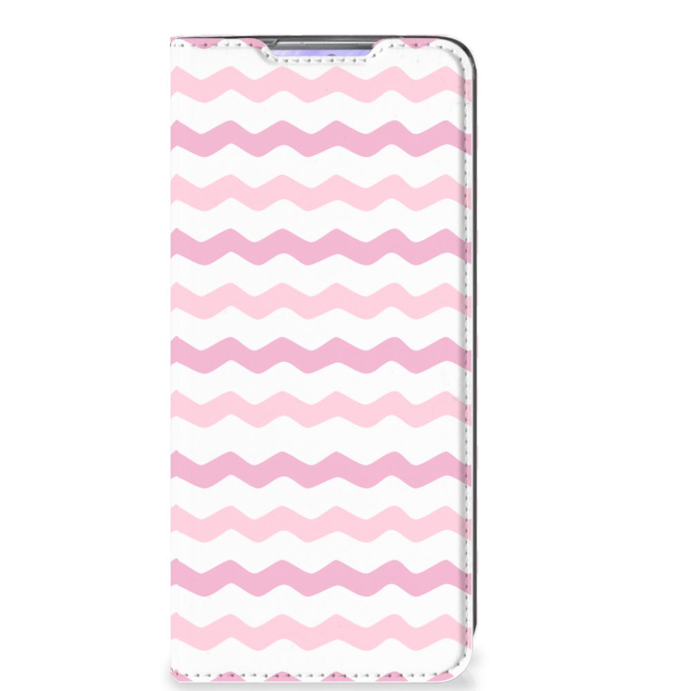 Samsung Galaxy S20 Ultra Hoesje met Magneet Waves Roze - B2C Telecom