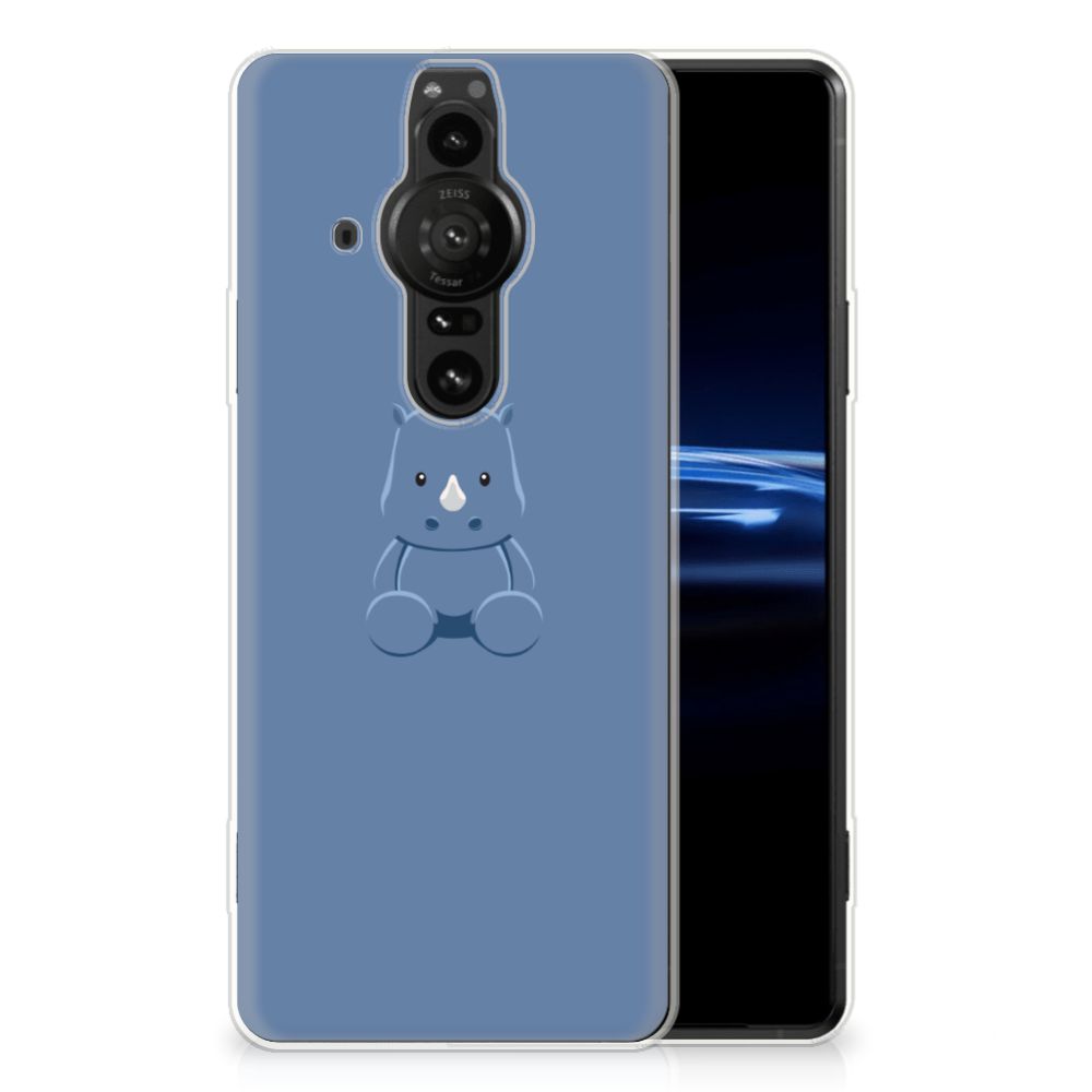 Sony Xperia Pro-I Telefoonhoesje met Naam Baby Rhino B2C Telecom