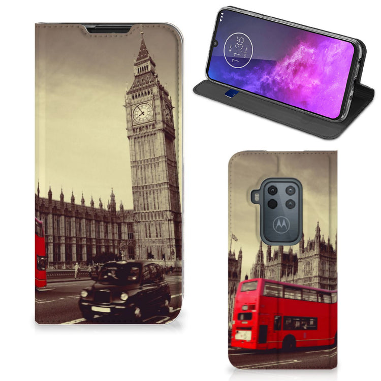 Motorola One Zoom Book Cover Londen