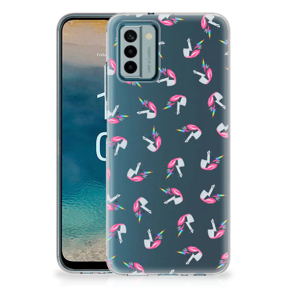 TPU bumper voor Nokia G22 Unicorns