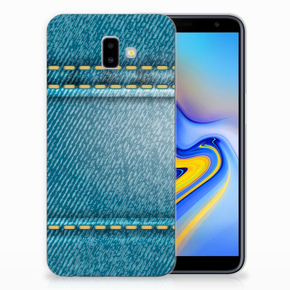 Samsung Galaxy J6 Plus (2018) Silicone Back Cover Jeans