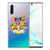 Samsung Galaxy Note 10 Telefoonhoesje met Naam Cat Color