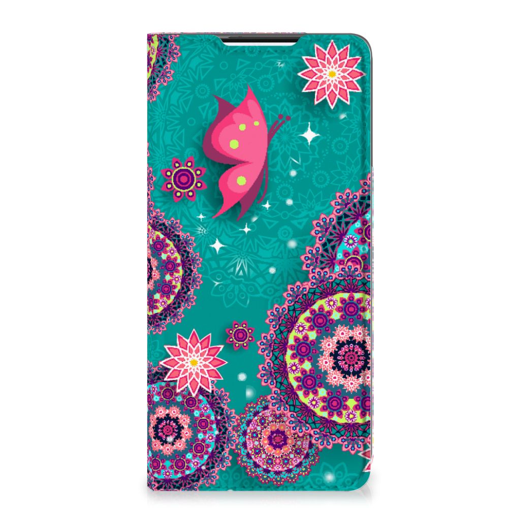 Samsung Galaxy S21 Plus Bookcase Cirkels en Vlinders - B2C Telecom