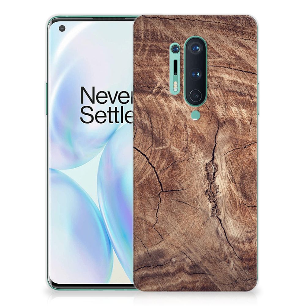 OnePlus 8 Pro Bumper Hoesje Tree Trunk