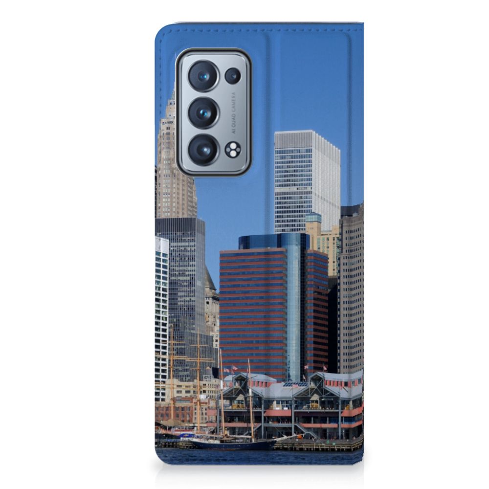 OPPO Reno 6 Pro Plus 5G Book Cover Vrijheidsbeeld - B2C Telecom