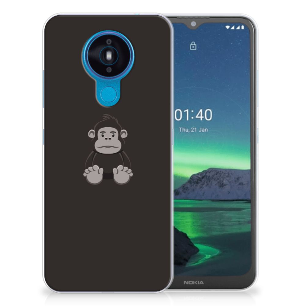 Nokia 1.4 Telefoonhoesje met Naam Gorilla