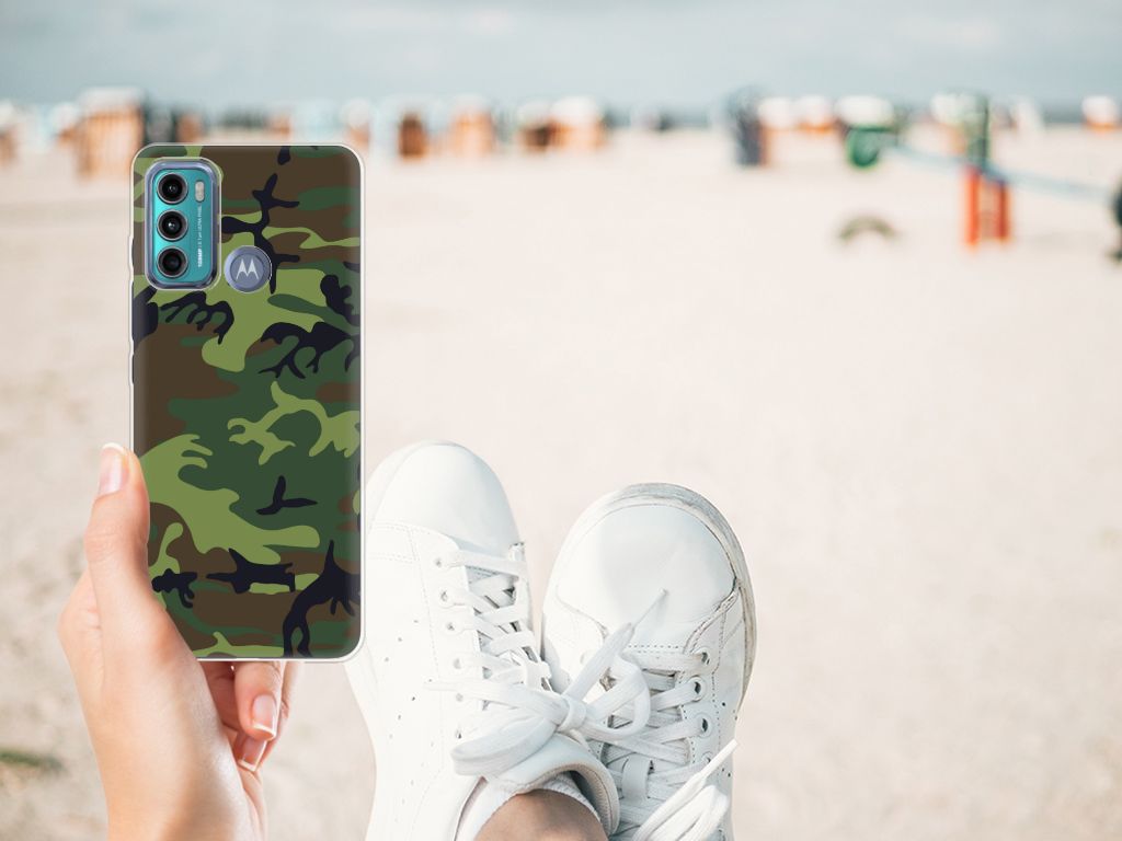 Motorola Moto G60 TPU bumper Army Dark B2C Telecom