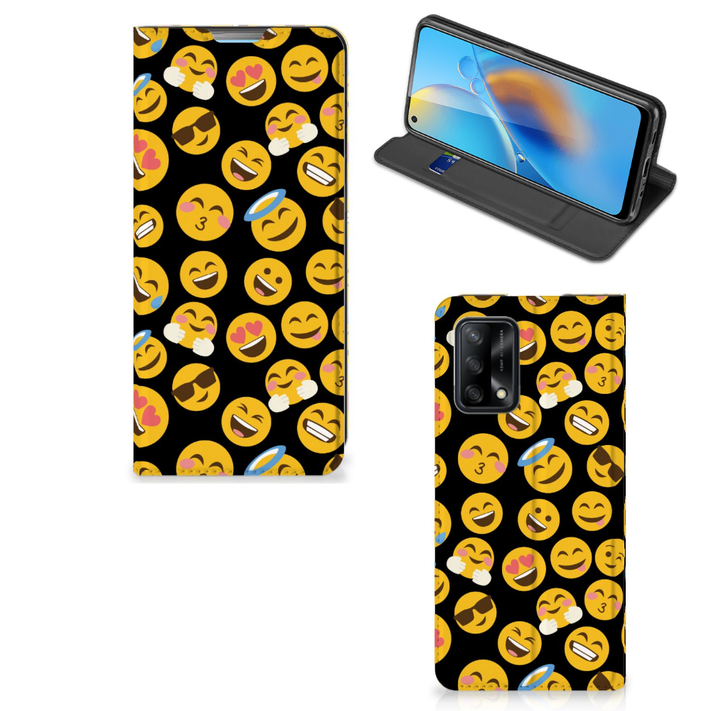 OPPO A74 4G Hoesje met Magneet Emoji - B2C Telecom