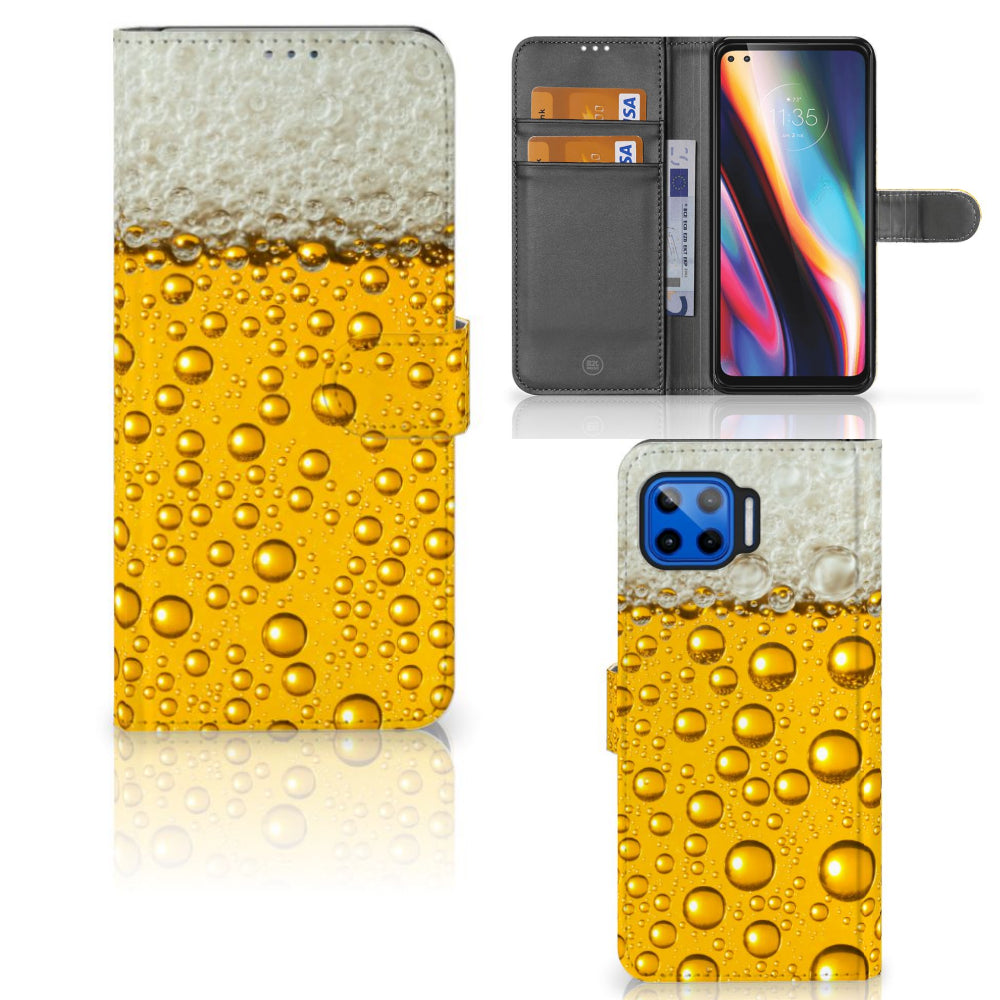 Motorola Moto G 5G Plus Book Cover Bier