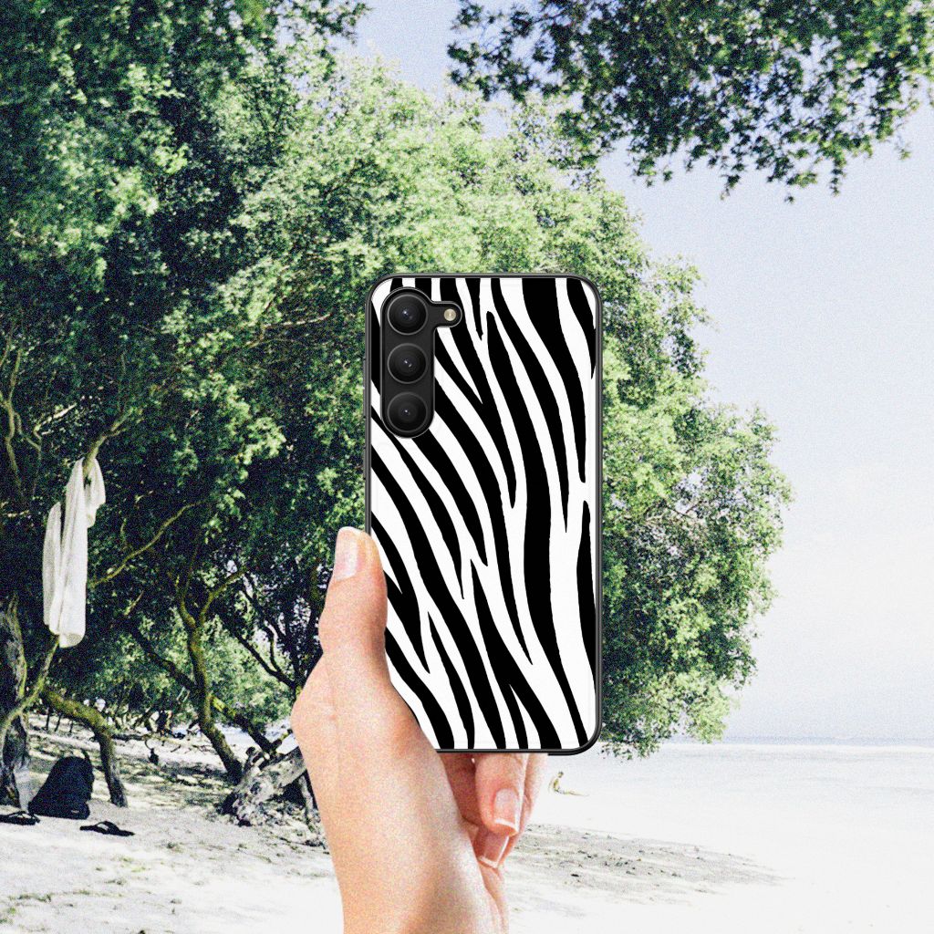 Samsung Galaxy S23 Plus Dierenprint Telefoonhoesje Zebra B2C Telecom
