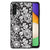 Samsung Galaxy A13 5G | A04s Bloemen Hoesje Black Flowers