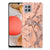 Samsung Galaxy A42 TPU Siliconen Hoesje Marmer Oranje