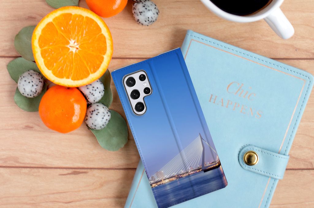 Samsung Galaxy S22 Ultra Book Cover Rotterdam - B2C Telecom