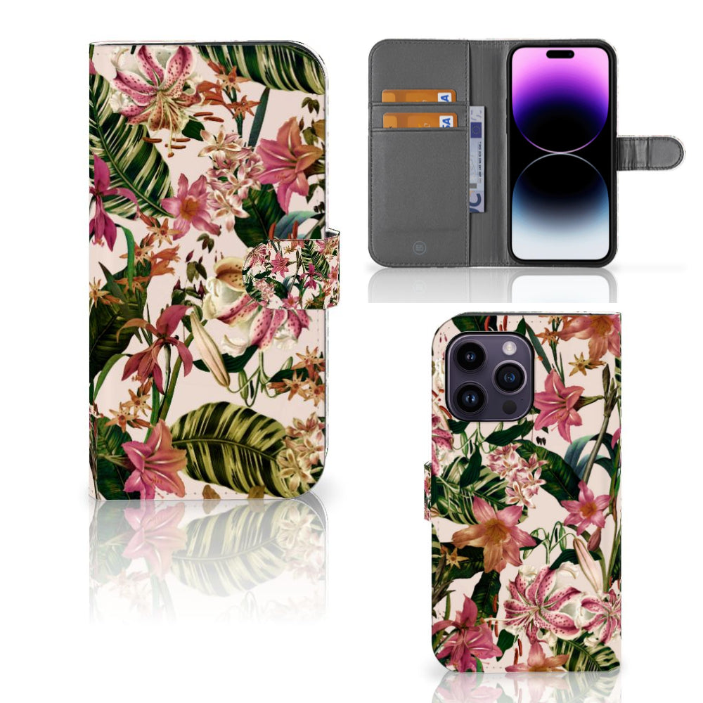 iPhone 15 Pro Max Hoesje Flowers