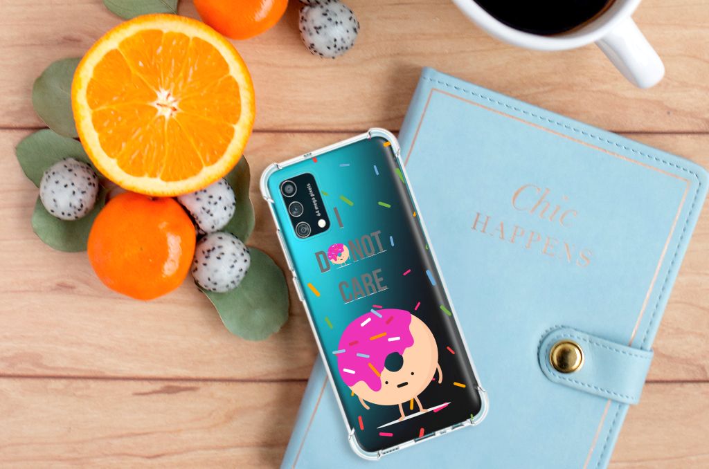 Samsung Galaxy M02s | A02s Beschermhoes Donut Roze B2C Telecom