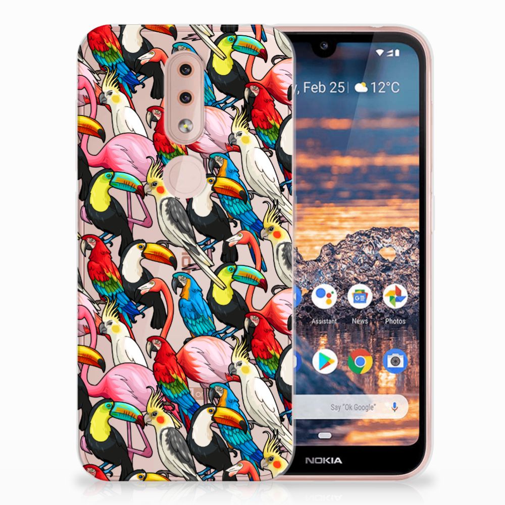 Nokia 4.2 TPU Hoesje Birds