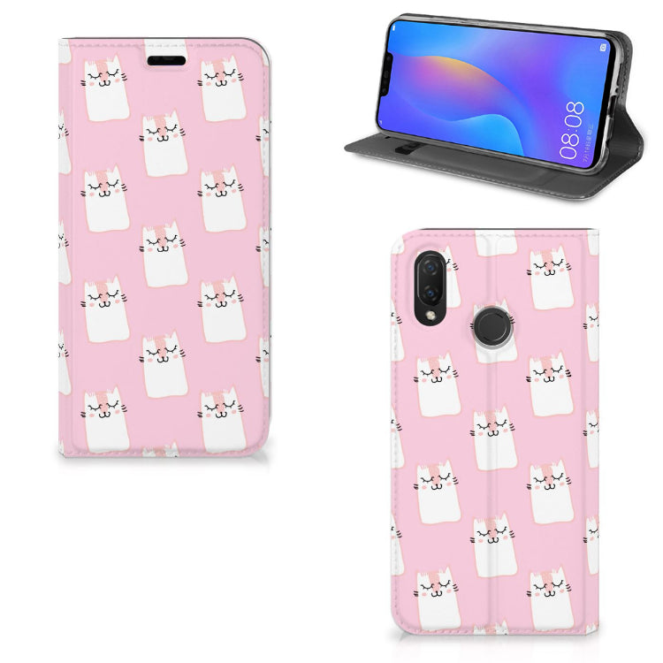 Huawei P Smart Plus Hoesje maken Sleeping Cats