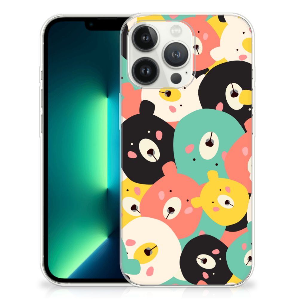 iPhone 13 Pro Max Telefoonhoesje met Naam Bears B2C Telecom