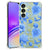 Case voor Samsung Galaxy A35 Flowers Blue B2C Telecom