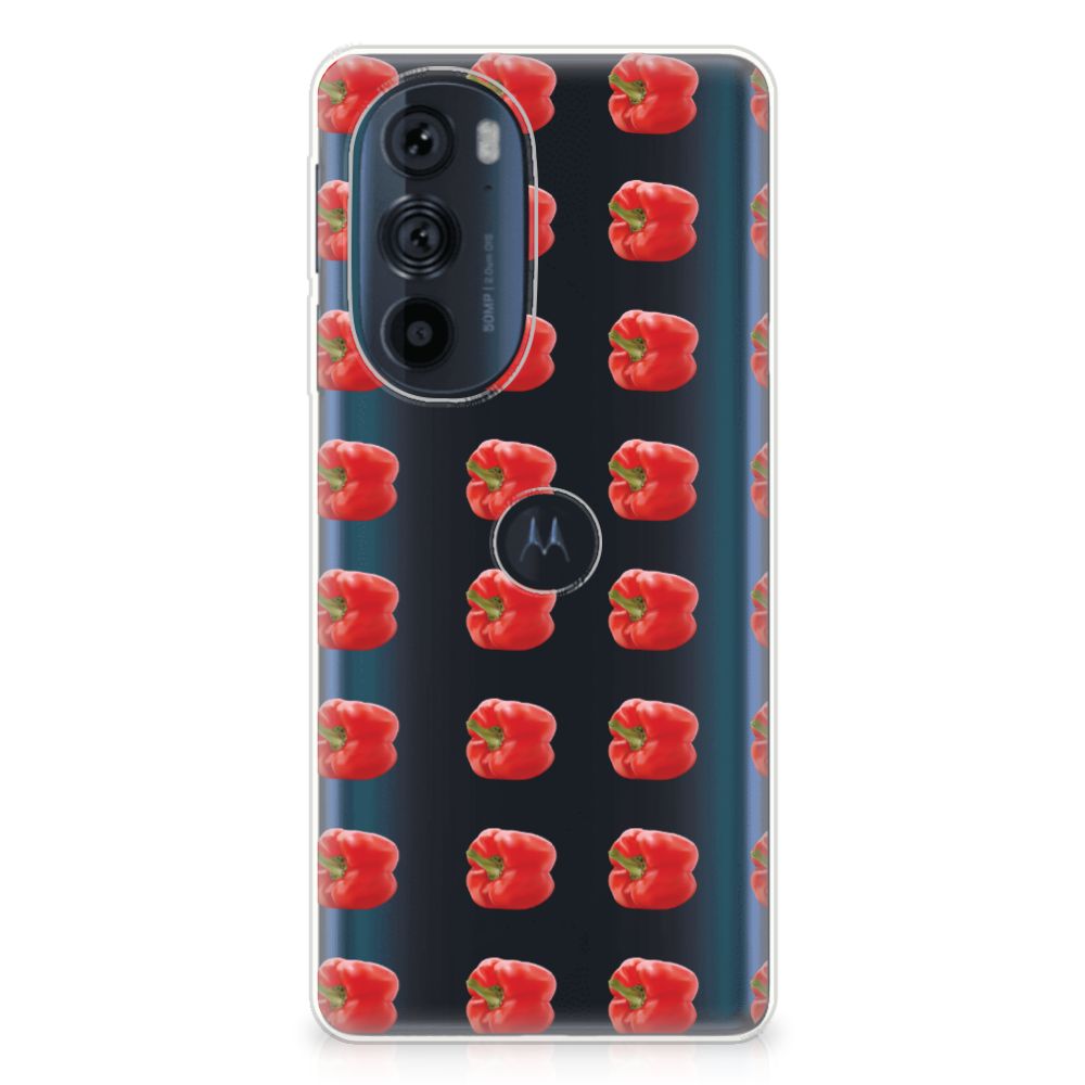 Motorola Edge 30 Pro Siliconen Case Paprika Red B2C Telecom
