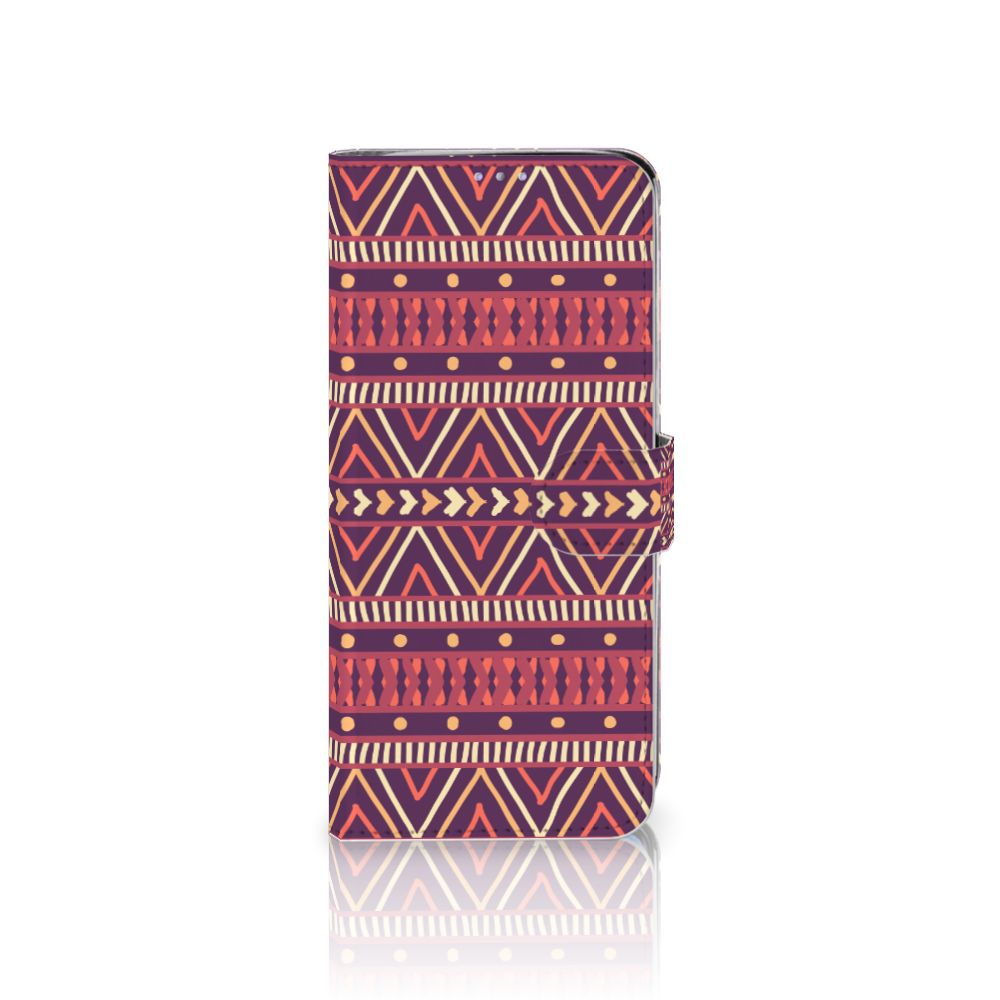 Samsung Galaxy S20 Ultra Telefoon Hoesje Aztec Paars