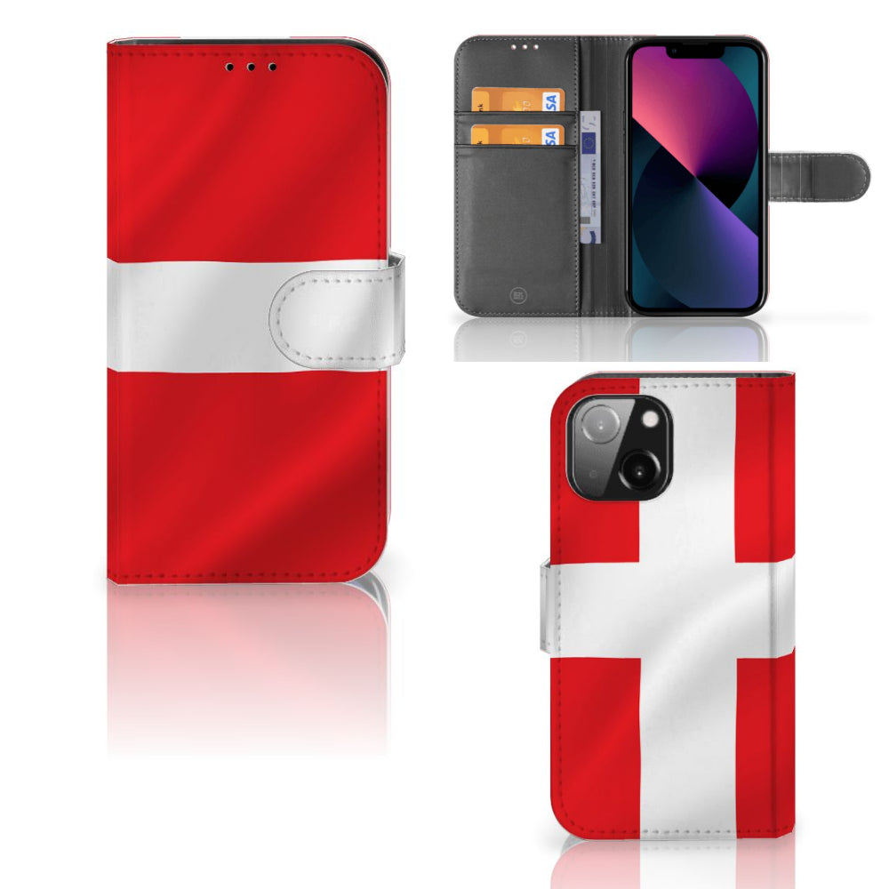 iPhone 13 Mini Bookstyle Case Denemarken