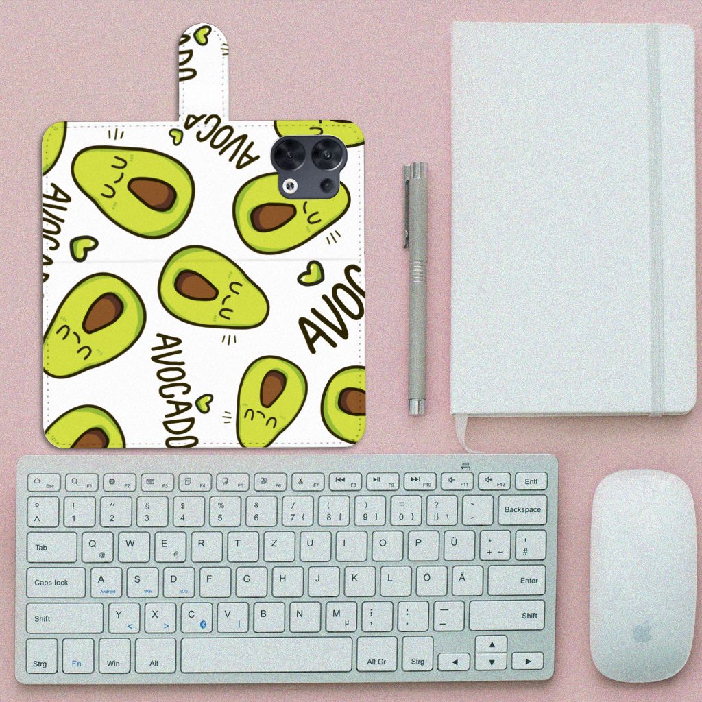 OPPO Reno8 Leuk Hoesje Avocado Singing