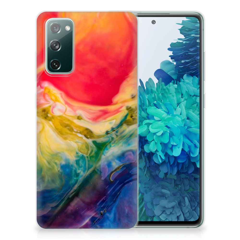 Hoesje maken Samsung Galaxy S20 FE Watercolor Dark B2C Telecom