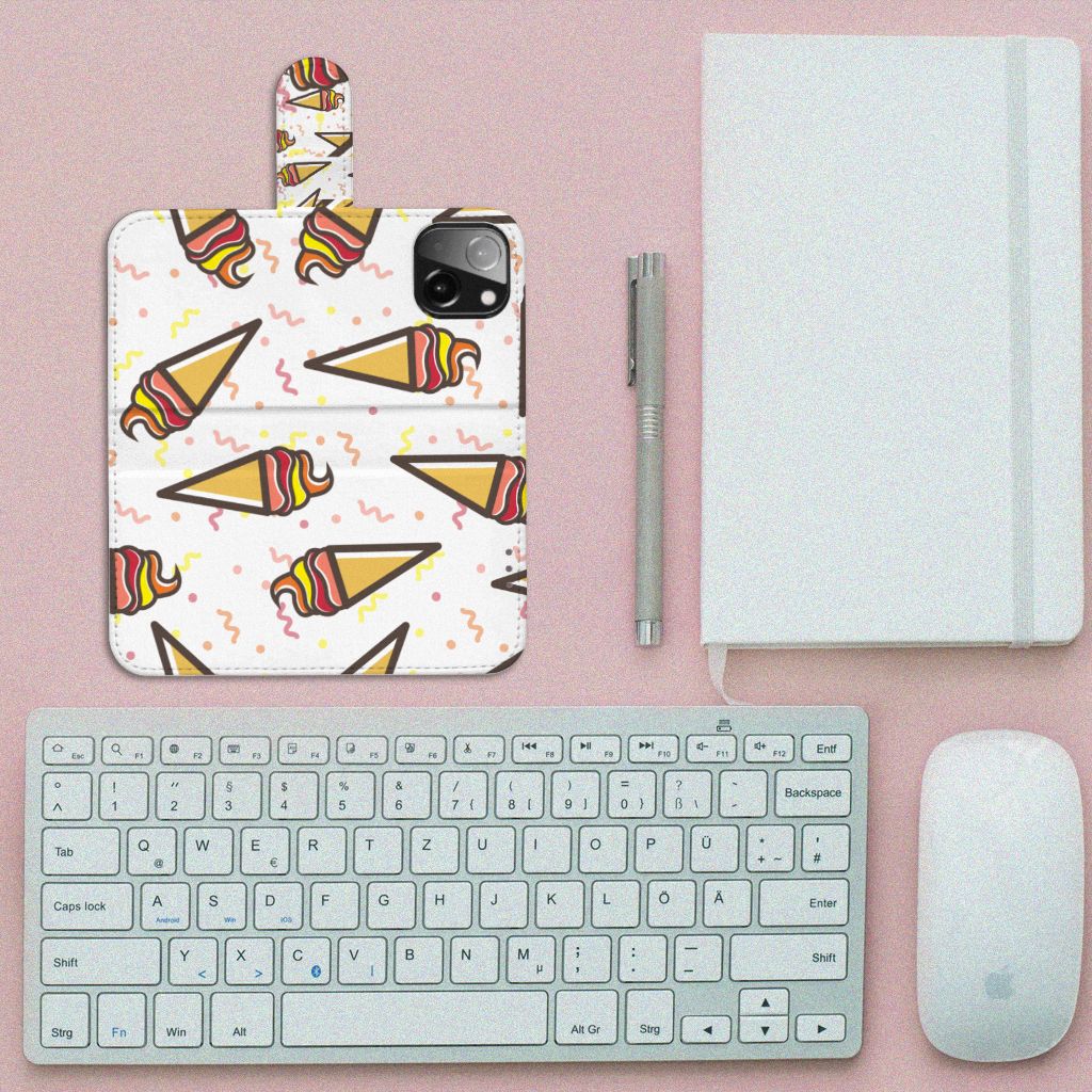 iPhone 13 Mini Book Cover Icecream