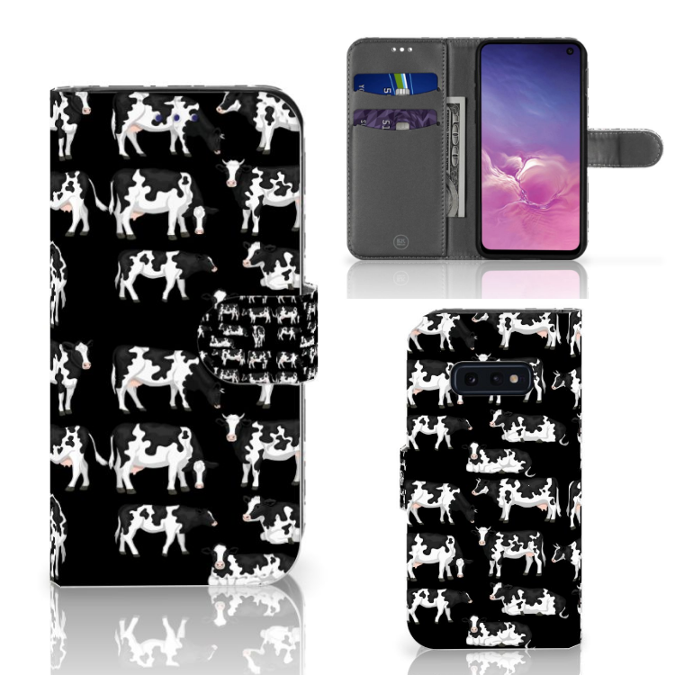Samsung Galaxy S10e Telefoonhoesje met Pasjes Koetjes