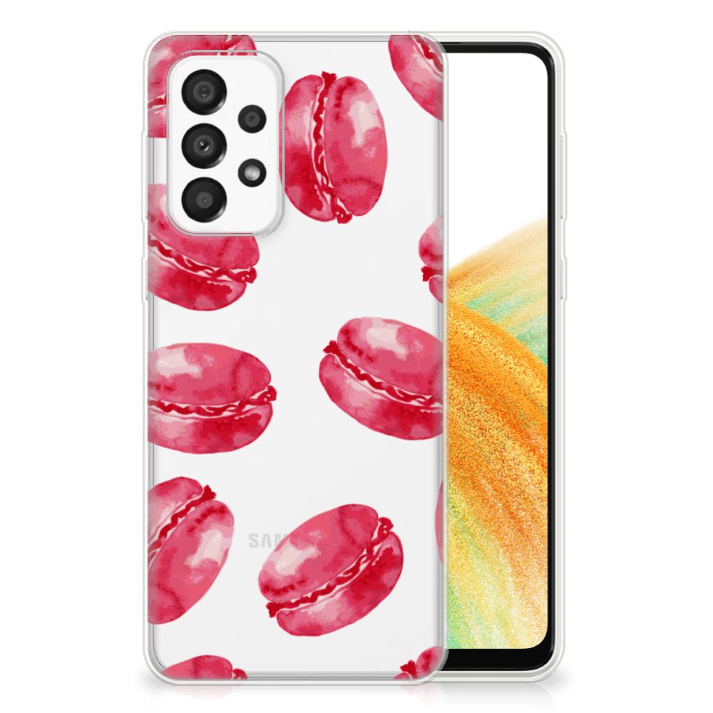 Samsung Galaxy A33 5G Siliconen Case Pink Macarons B2C Telecom