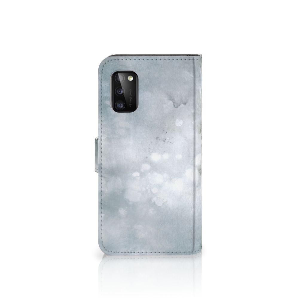 Hoesje Samsung Galaxy A41 Painting Grey