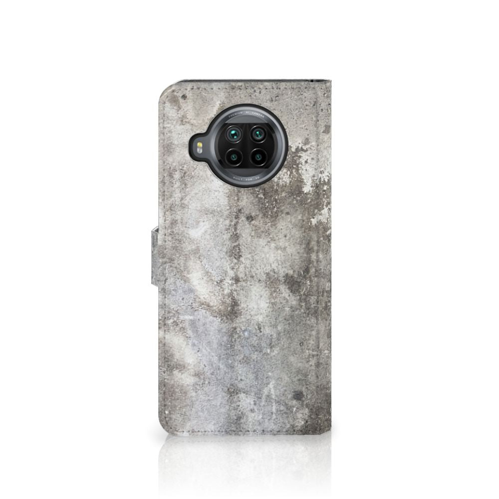 Xiaomi Mi 10T Lite Bookcase Beton Print