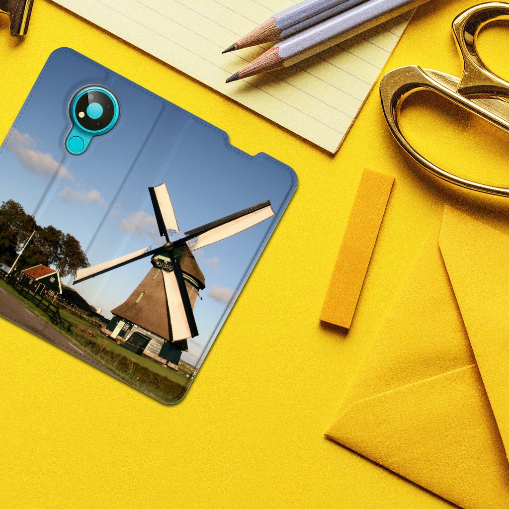 Nokia 3.4 Book Cover Molen - B2C Telecom