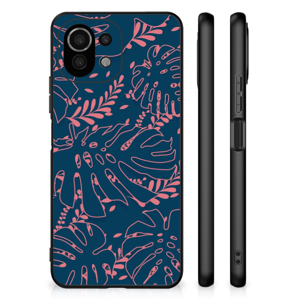 Xiaomi 11 Lite 5G NE | Mi 11 Lite Bloemen Hoesje Palm Leaves