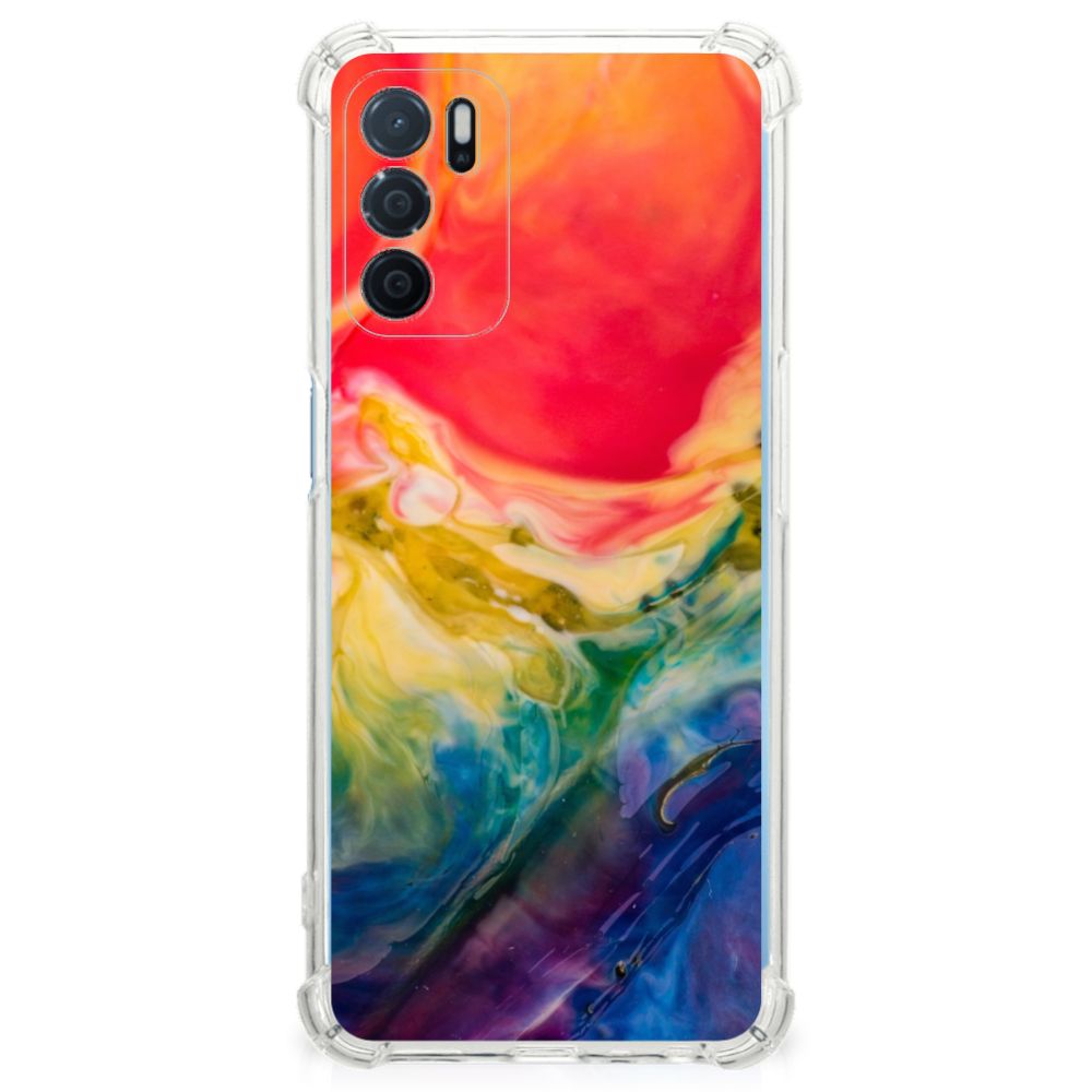 Back Cover OPPO A16 | A16s | A54s Watercolor Dark