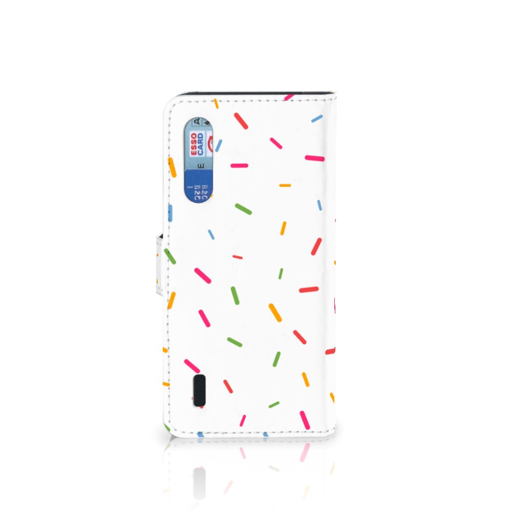 Xiaomi Mi 9 Lite Book Cover Donut Roze