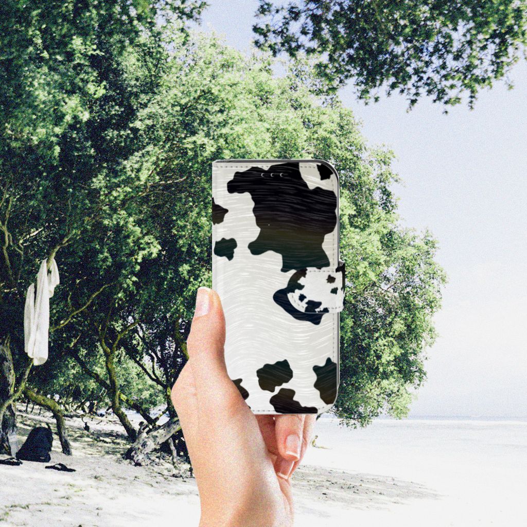 Apple iPhone 11 Pro Telefoonhoesje met Pasjes Koeienvlekken