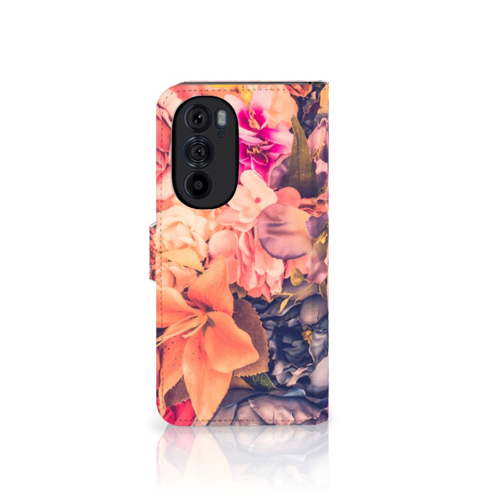 Motorola Edge 30 Pro Hoesje Bosje Bloemen
