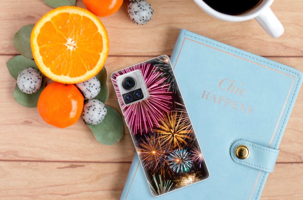 Motorola Moto X30 Pro Silicone Back Cover Vuurwerk B2C Telecom