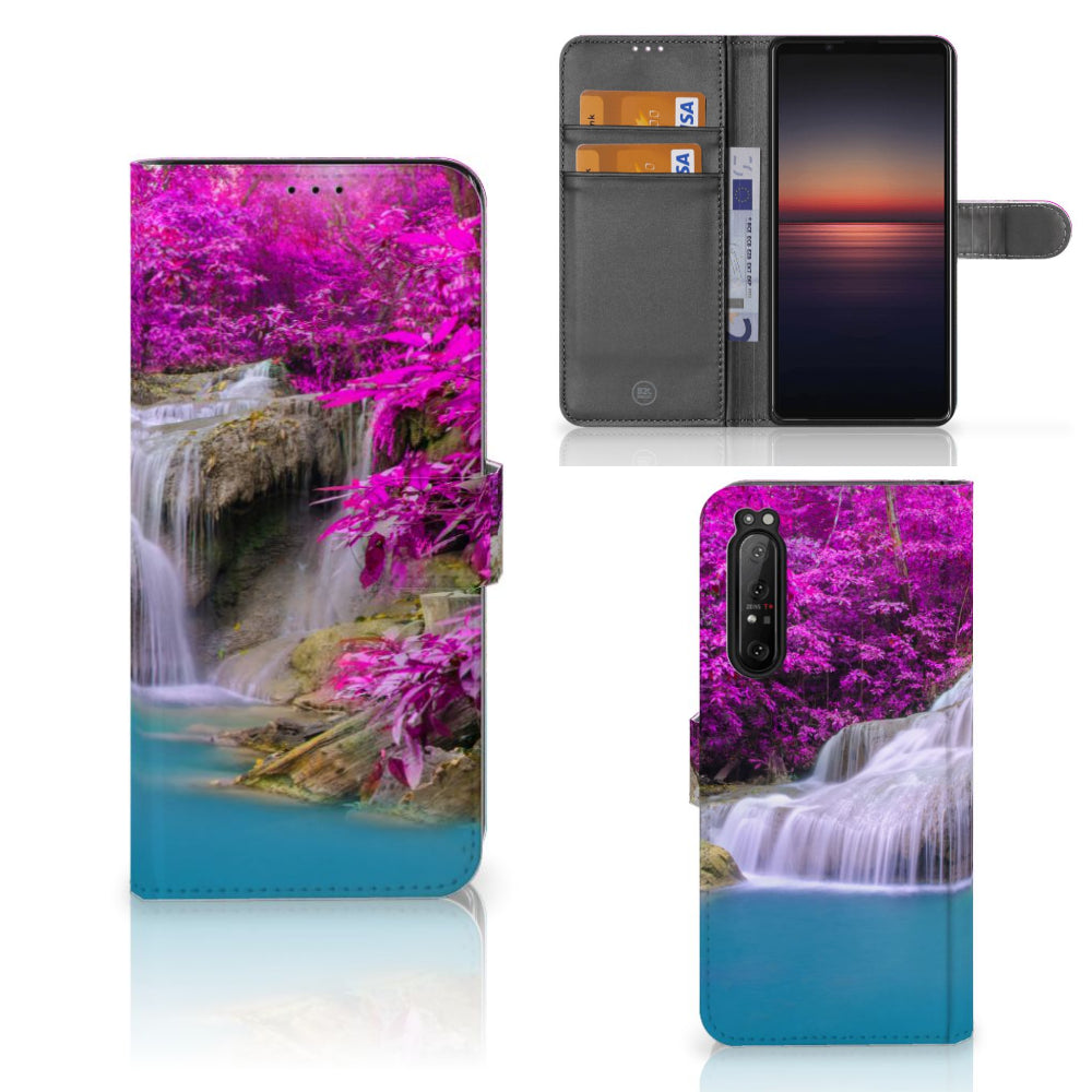 Sony Xperia 1 II Flip Cover Waterval