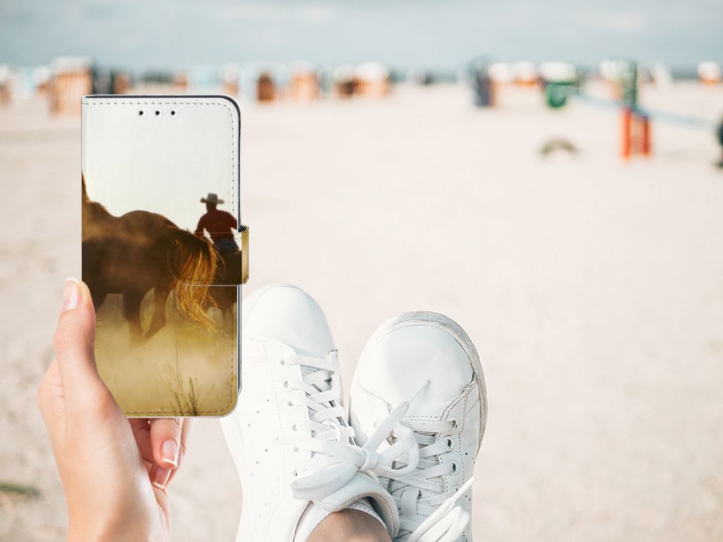 Xiaomi Redmi 8A Telefoonhoesje met Pasjes Design Cowboy
