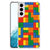 Samsung Galaxy S22 Doorzichtige Silicone Hoesje Blokken B2C Telecom