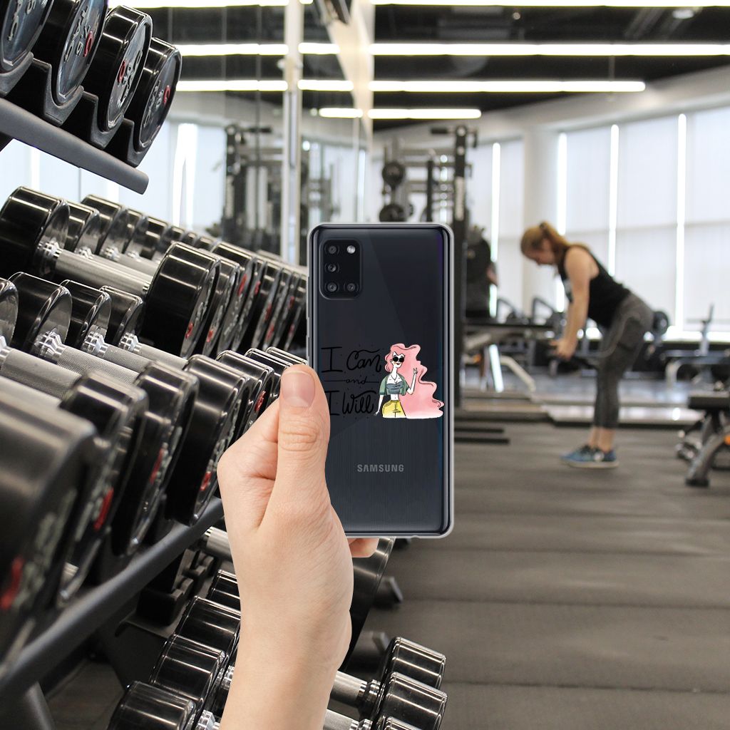 Samsung Galaxy A31 Telefoonhoesje met Naam i Can B2C Telecom