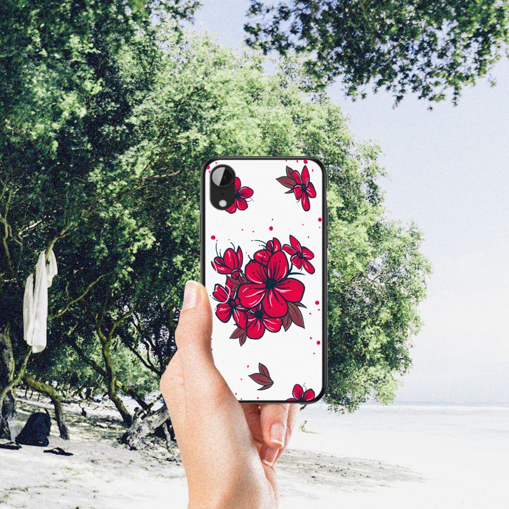 Apple iPhone XR Bloemen Hoesje Blossom Red B2C Telecom