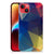 iPhone 14 Plus TPU Hoesje Polygon Dark met abstracte geometrische ontwerpen 🌌